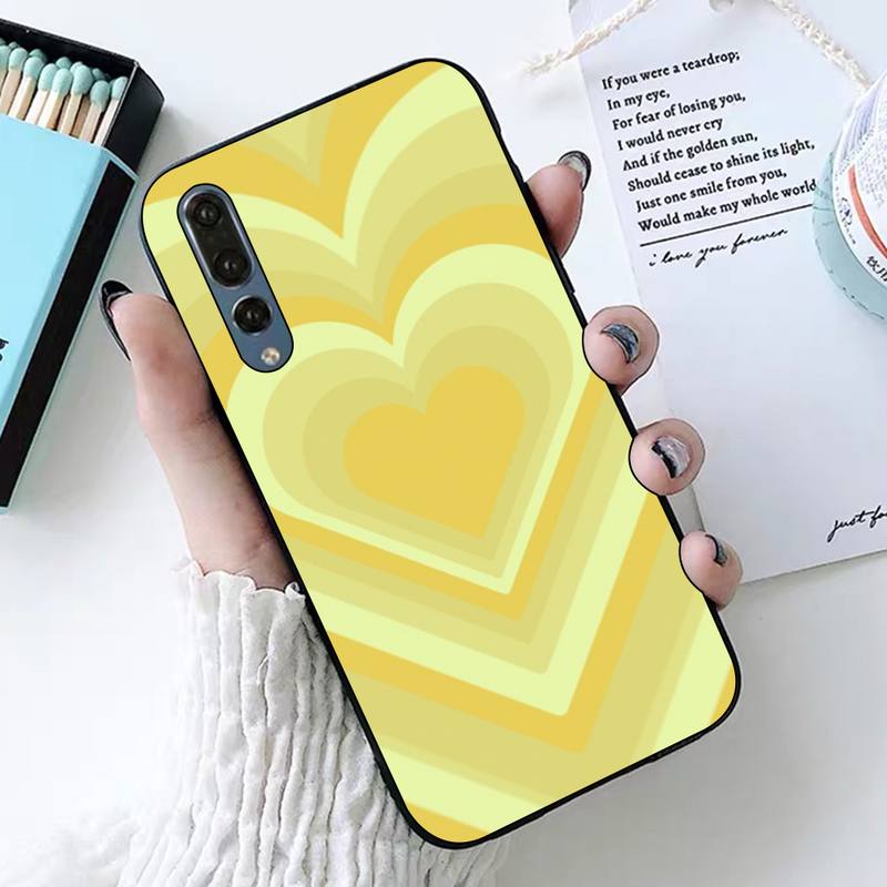 INS Fashion Sweet Love Heart чехол для телефона Huawei P30 40 20 10 8 9 lite pro plus Psmart2019