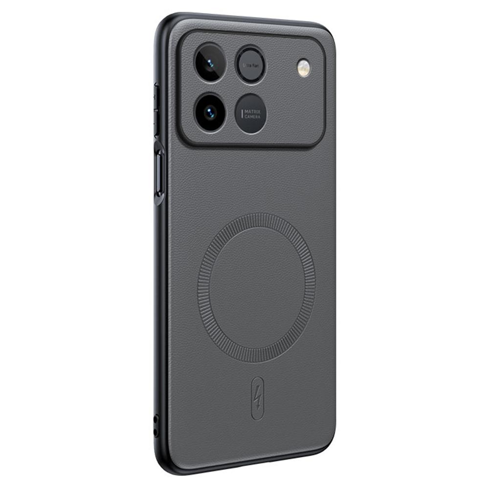 Для Honor Win RT 5G Магнитный чехол С кожаным покрытием TPU + PC Чехол для телефона