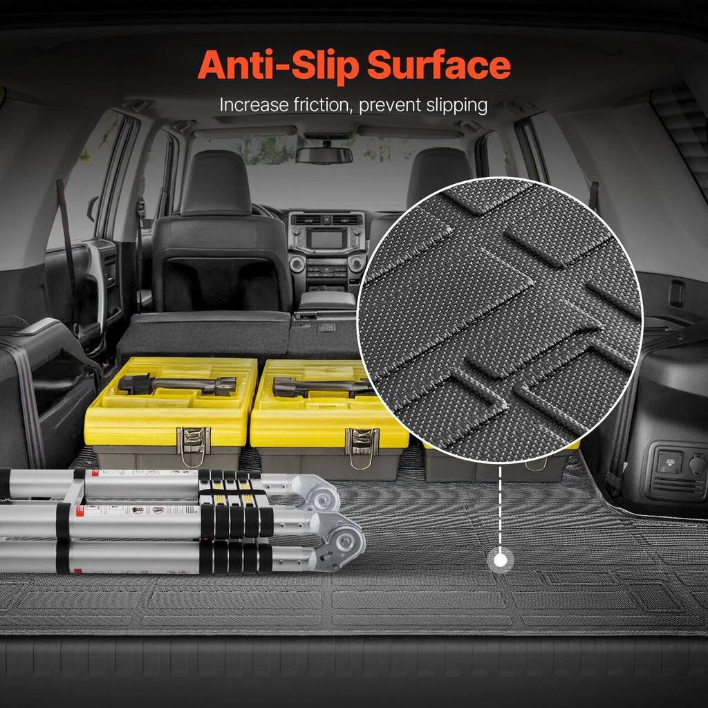 Cargo Mat All Weather TPE Custom Fit for Toyota 4Runner 7 Seater 2010-2026