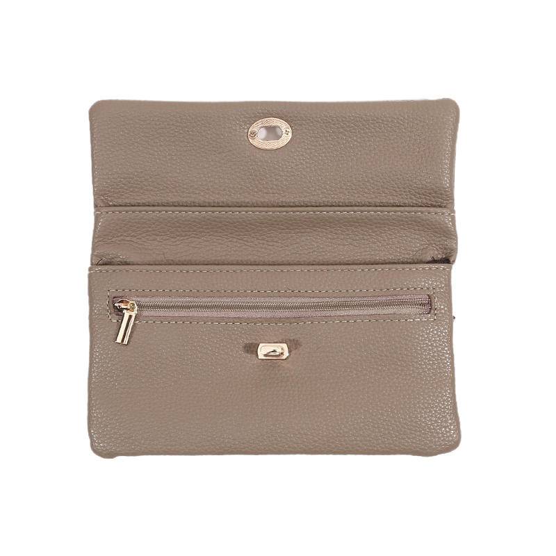 Стильные женские кошельки, длинные кошельки из ПУ кожи с застежкой, портативная сумка для денег, однотонный, простой, многофункциональный держатель для монет, модный женский кошелек