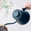 HARIO V60 Drip Kettle Fit Gas Compatible Practical 800ml Matte Black Made in Japan Present Gift Gift Fire/IH VKF-120-MB
