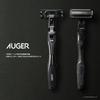 Kai Auger 5 Blade Razor Combo Pack With Holder + 6 Replacement Blades
