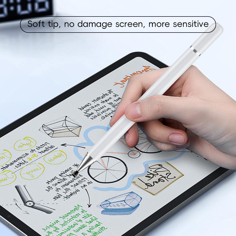 3 в 1 стилус для iOS Android сенсорная ручка для рисования емкостный карандаш для iPad Samsung Xiaomi планшет смартфон