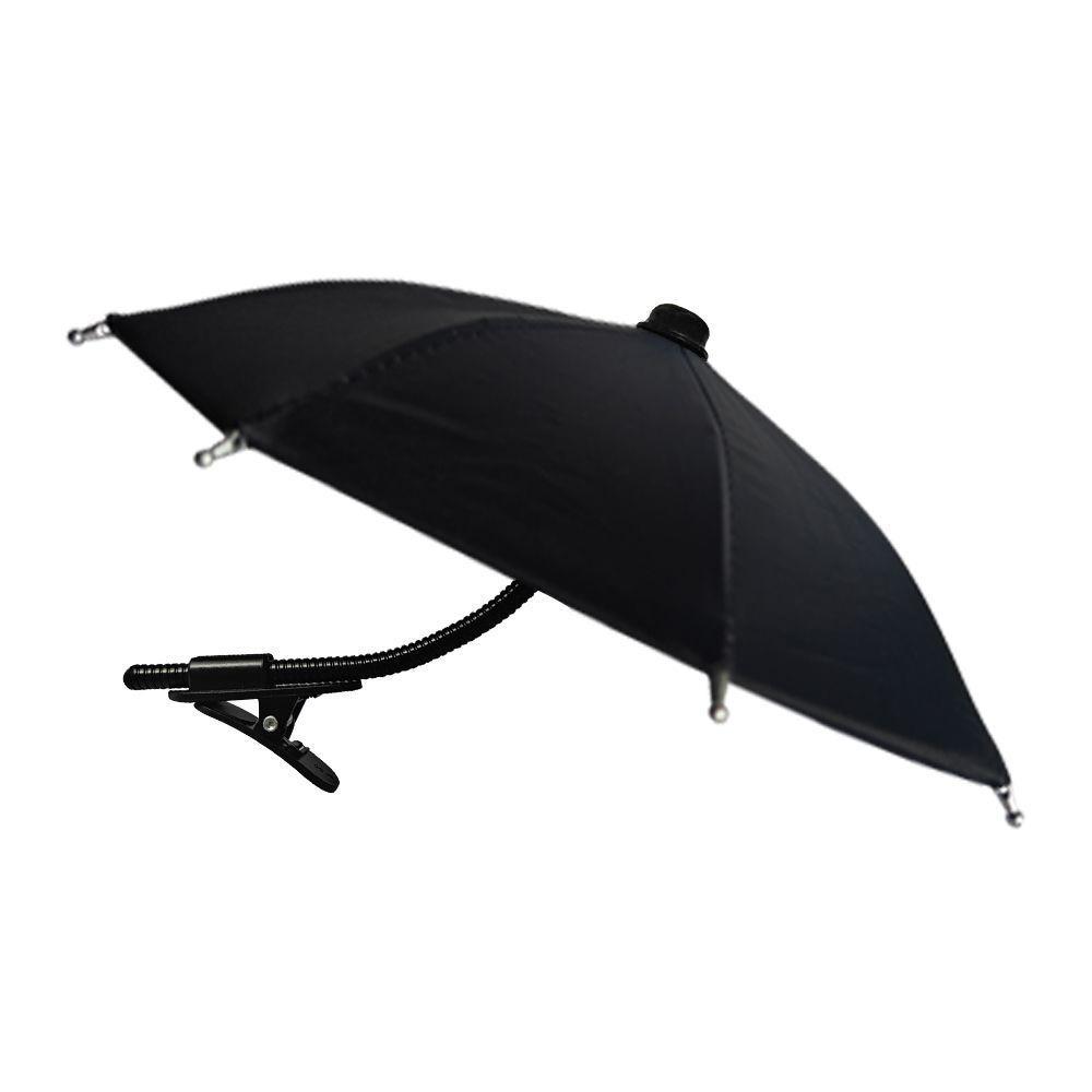 With Clip Sunshade Phone Umbrella Anti-Glare Phone Fixed Clip Phone Water-Resistant Umbrella  Bike