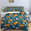Lovely Sloth Duvet Cover Set Cartoon Animal Bedding Set For Girls Boys Teens Dorm Bedroom Decor Microfiber King Comforter Cover