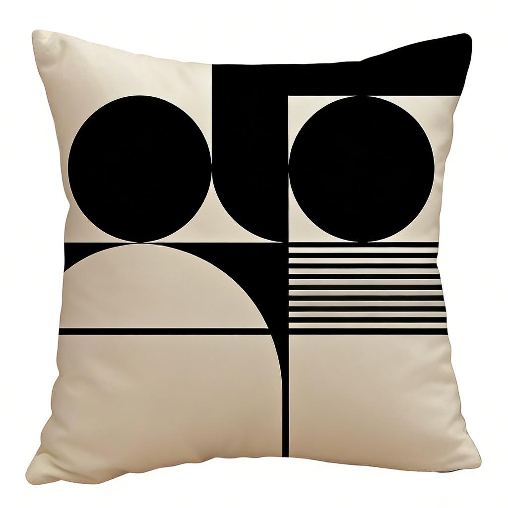 Домашний декор Геометрические и растительные наволочки с узором Наволочка с узором Подходит для дивана Спальни Автомобиля Наволочка