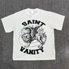 ГОРЯЧИЙ!!! Футболка с круглым вырезом Saint Vanity Print Все размеры