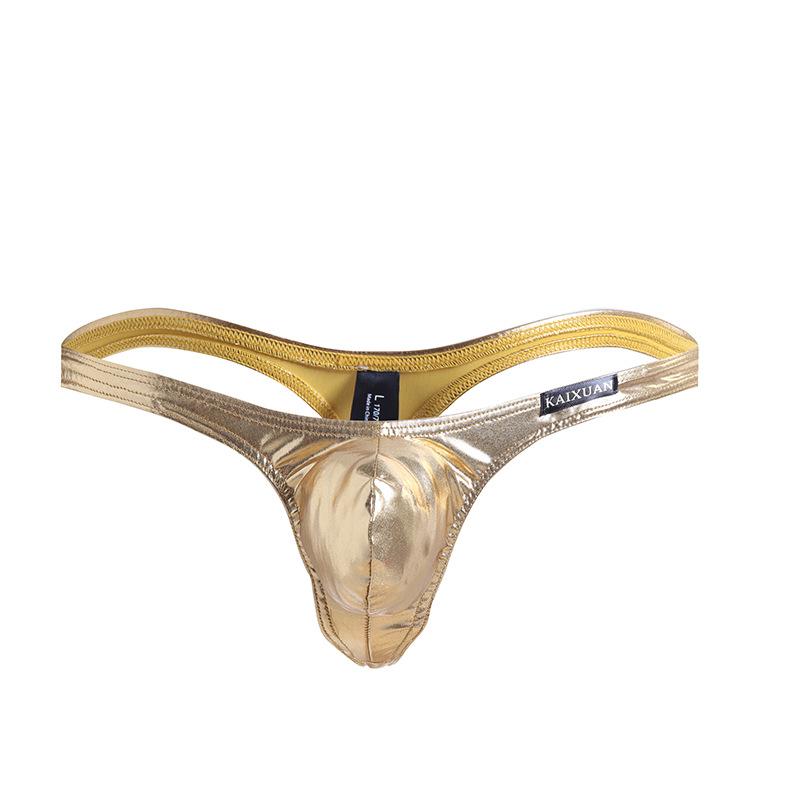 Мужские стринги сексуальное нижнее белье искусственная кожа мужские трусы стринги стринги гей трусики