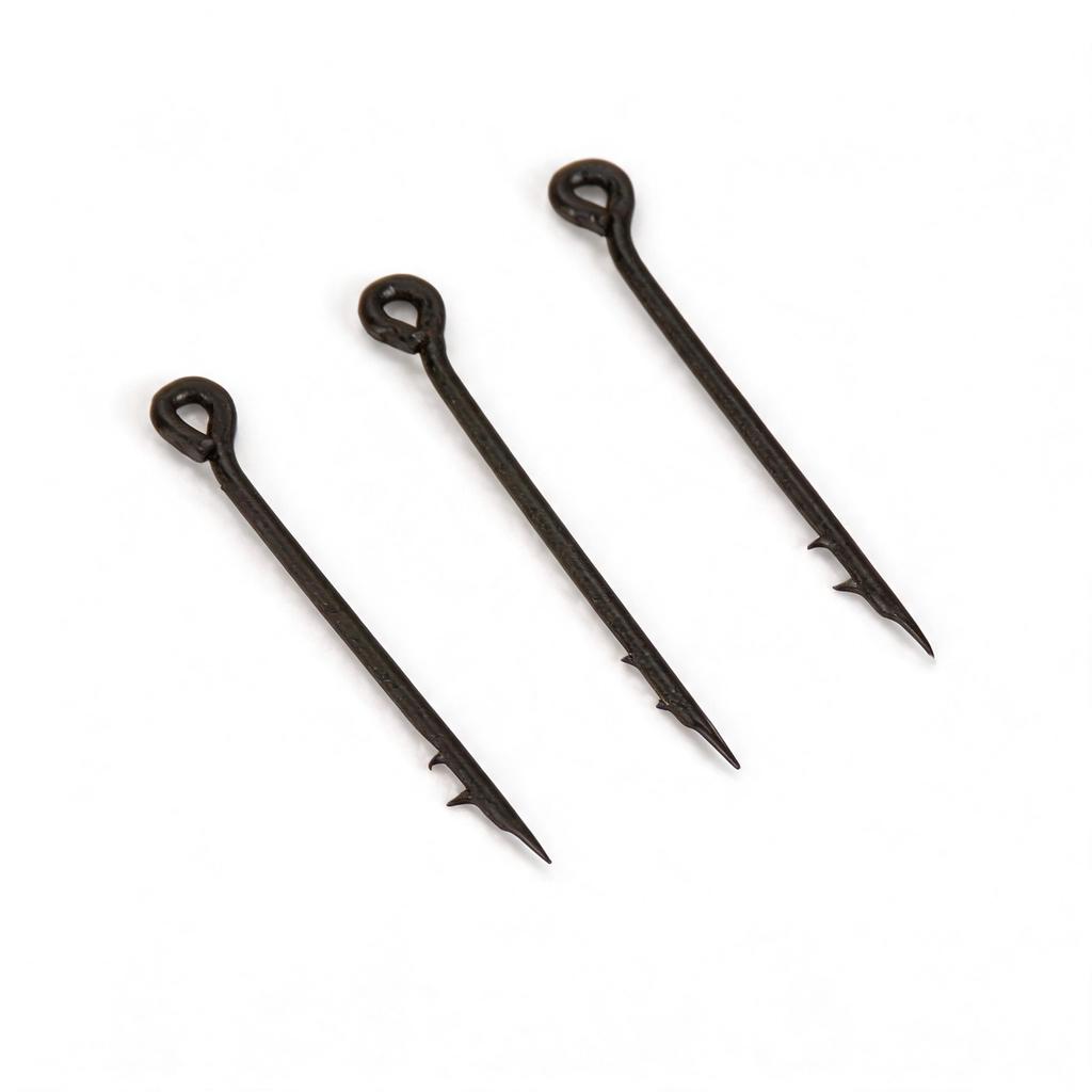 1000 Pieces Per Bag Carp Fishing Boilie Screw Swivels Bait Needle for Carp Fishing Rigs Terminal Tackle Accessories AG025