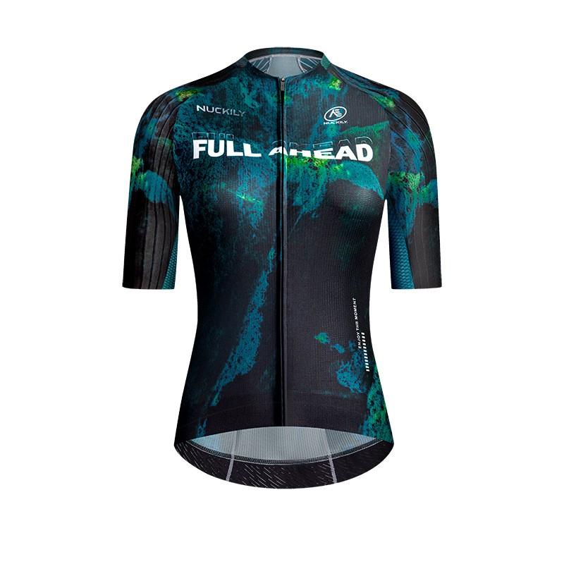 Womens Cycling Jersey Short Sleeve Quick-Dry Breathable Sport Top Road Bike Riding