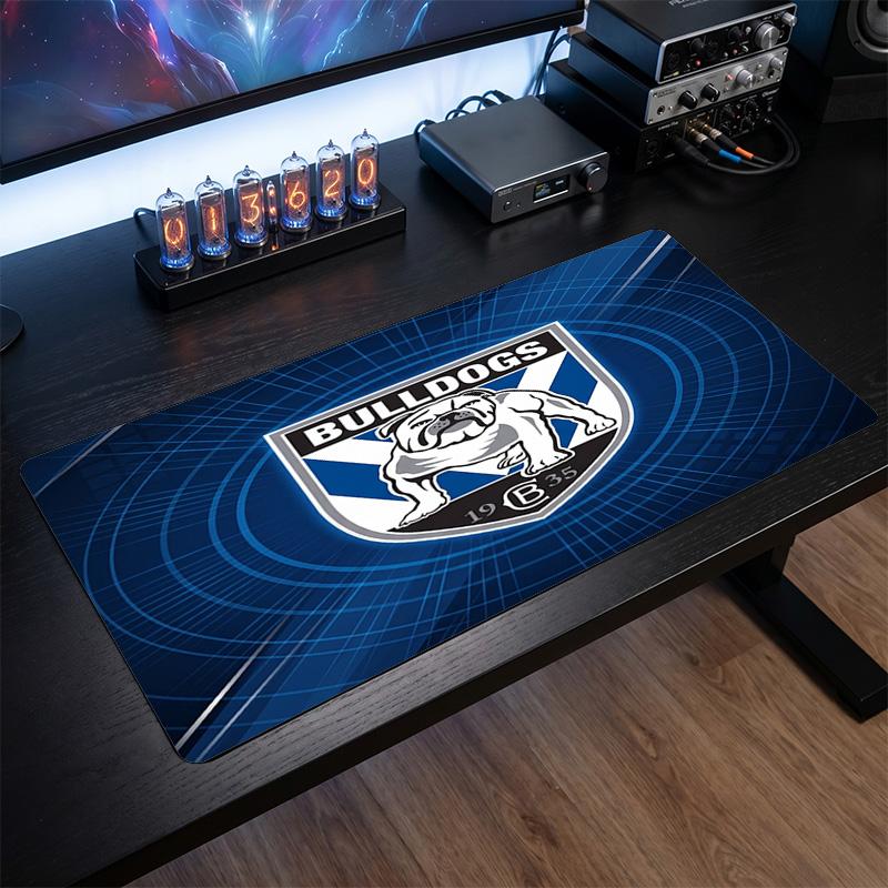 Коврик для мыши Canterbury-Bankstown Bulldogs с узором Анти?Нескользящий резиновый коврик для стола для игр, работы, украшение рабочего стола