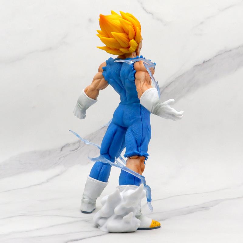 Anime Dragon Ball Z Gk Vegeta Figure Self-Destruct Majin Vegeta Figurine 27Cm Pvc Action Figures Collection Model Toys Gifts