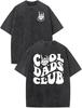Dad Shirt Men Oversize Cool Dads Club Shirt Rodeo Cowboy Graphic Tee