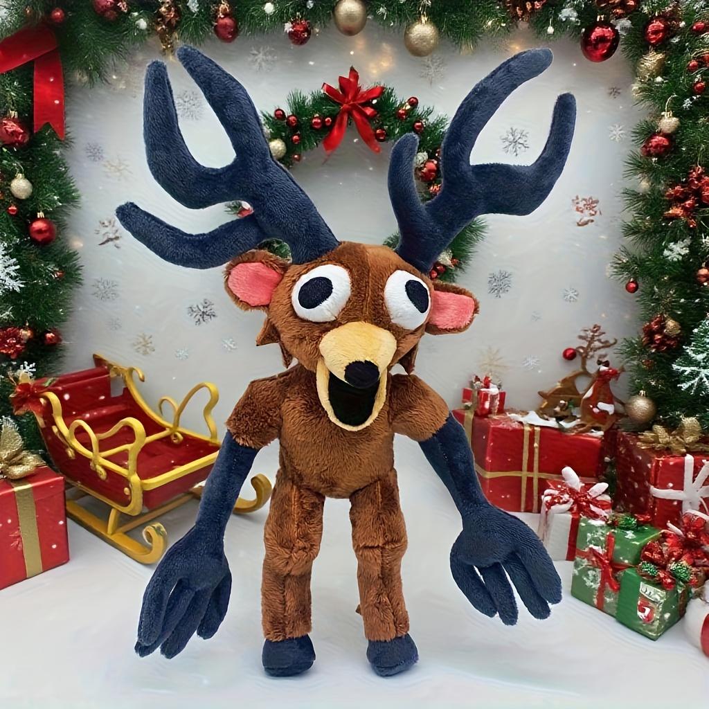 99 ночей в лесу Плюшевая игрушка олененок Мягкое набивное животное Милая кукла олененка Подарок на день рождения для детей Декор комнаты