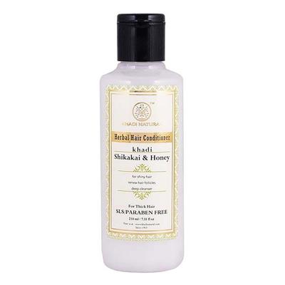 Натуральный кондиционер для волос с Шикакай и Мёдом (210 мл), Herbal Hair Conditioner Shikakai & Honey,