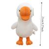 Fluffy Penguin Stuffed Animal Doll Interactive Simulated Great White Goose Dolls  Decoration Gifts