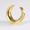 U Shape Ear Plugs Tunnels Stainless Steel Lobe Piercing Ear Cuff Gauges  Cartilage Helix Conch