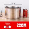 Коммерческая кастрюля для специй из нержавеющей стали 304 с ложкой