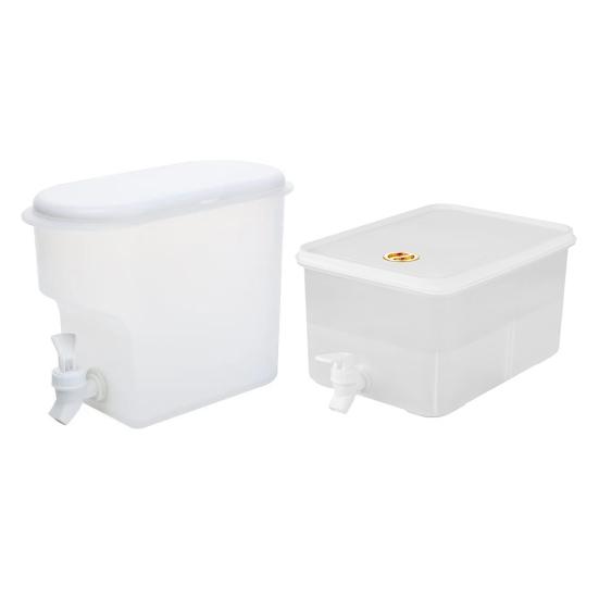 Диспенсер для холодного чайника 3,5/5 л, диспенсер для воды с краном, устойчивый к высоким температурам, кувшин для чая со льдом, кувшин для сока для вечеринки, ресторана, кухонной кладовой