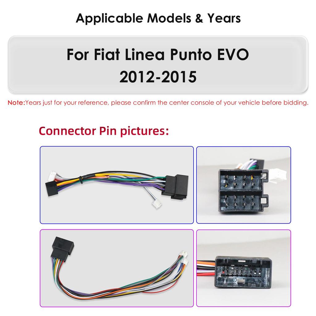 9-дюймовый Carplay 4G 2 Din Android 13 автомобильное радио для Fiat Linea 2012 - 2015 Fiat Punto EVO мультимедийный видеоплеер Navi GPS DSP WIFI интеллектуальный экран