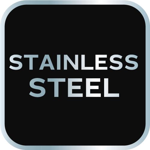 Ruler 75 cm, stainless steel