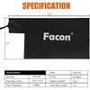 Facon 8-1/2'' X 5-1/2'' Силиконовая грелка для аккумулятора с термостатическим управлением, Автомобильная электрическая силиконовая грелка для аккумулятора, 120 В, 60 Вт