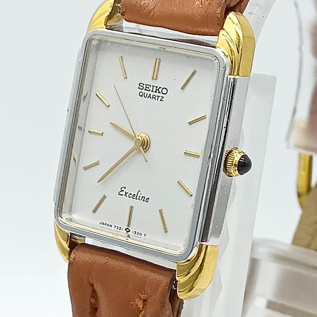 [USED] 388 SEIKO Exceline Quartz Watch with Free Shipping and Replaced Battery