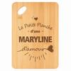 Planche À Découper - PLANETEE - Maryline d'Amour - Bambou - 30 X 20 X 1 Cm - Trou 24 Mm
