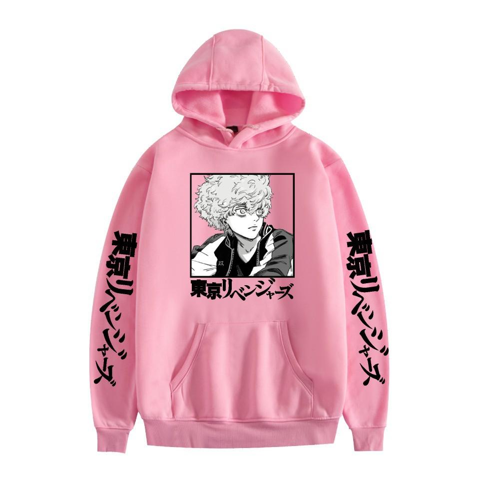 Новый модный повседневный свитер с капюшоном с принтом аниме