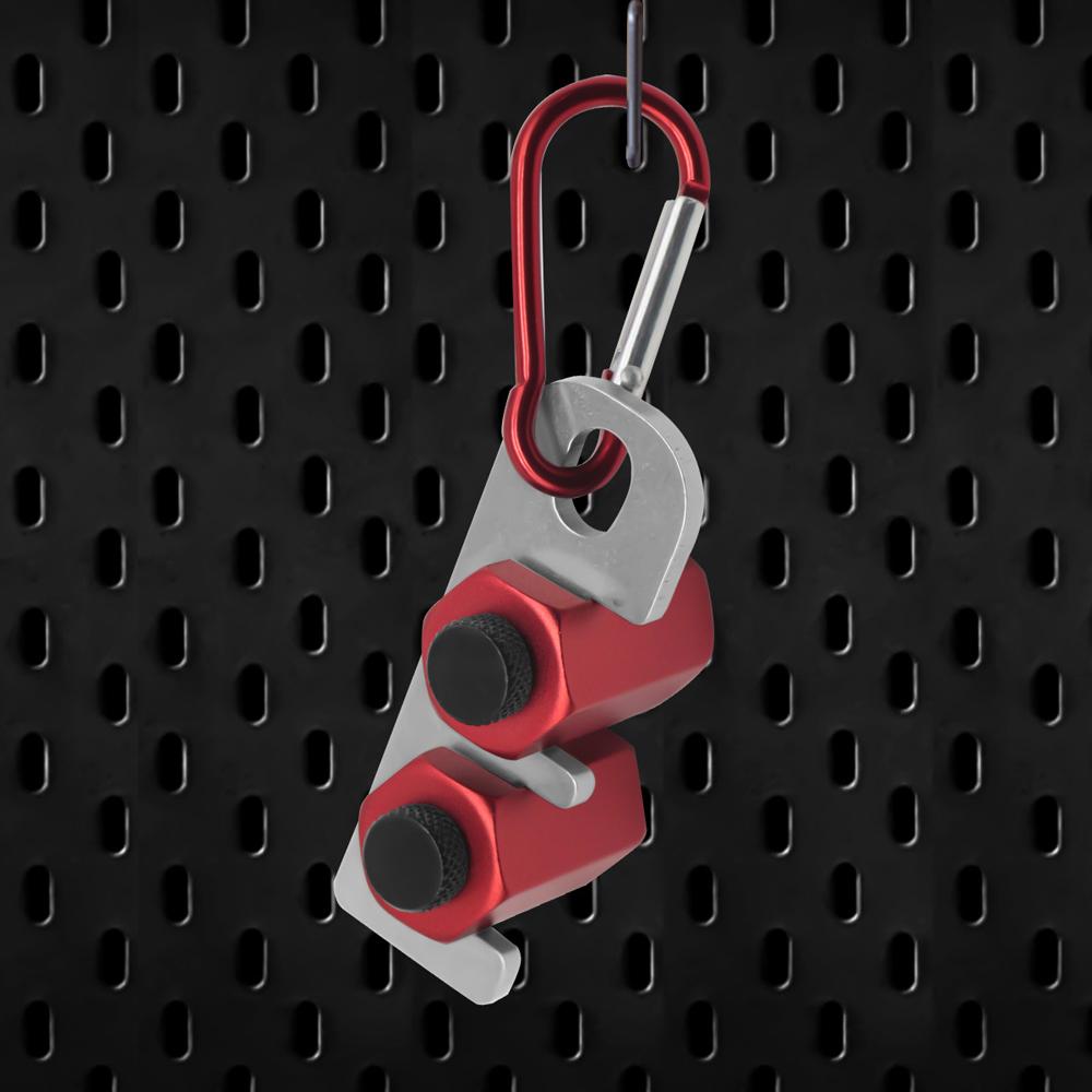 Вспомогательный зажим Карабин Угломер для ступеней Каркасный Держатель-зажим Алюминиевый сплав Крепеж для разметки Шаблоны Инструмент для разметки металлической тетивы лестницы