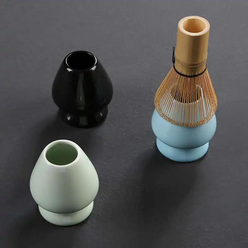 Matcha Tool Matcha Whisk Holder Stand Green Tea Powder Bowl Ceramic Tea Bowl Japanese Style Tea Ceremony Tea Accessories Gifts
