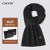 CACUSS Men's 30% Wool Blend Scarf - Gift Box Edition
