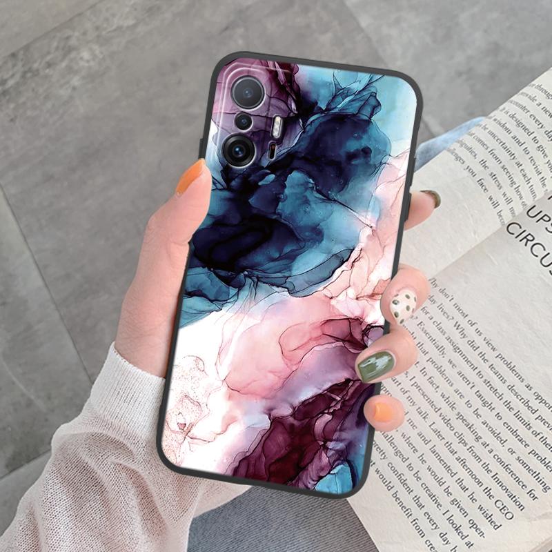 Marble Pattern Phone Case For Xiaomi 11T Pro Mi11T Pro Protective Cover Case Soft Silicone Funda For Xiaomi Mi 12T 13T TPU Coque