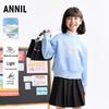 Свитшот Annil для девочек 2025 Осень, с круглым вырезом, с длинным рукавом