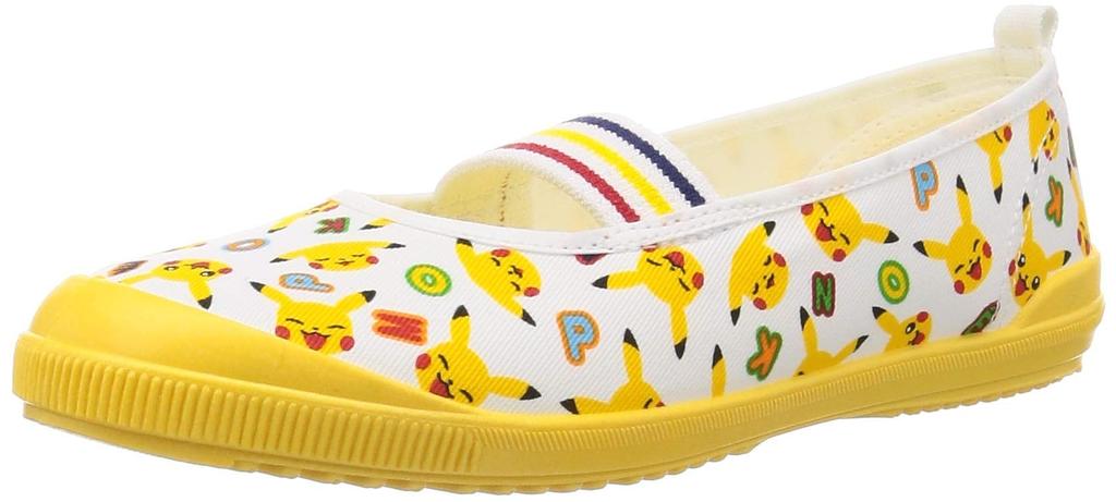 Indoor Shoes Pokemon S04 Boys White 2E [Pokemon] 17.0 (17cm)