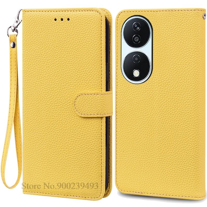 Чехол-кошелек для Honor 90 Smart Case, кожаный флип-чехол, чехол-книжка для Honor 90 Smart 5G, мягкий силиконовый чехол-книжка Fundas