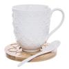 WHITELINE porcelain mugs 370 ml 2 pcs.