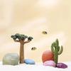 Desktop Micro Landscape Ornament Artificial Simulation Cactus Fake Plants Aquarium Decor Fish Tank Landscape