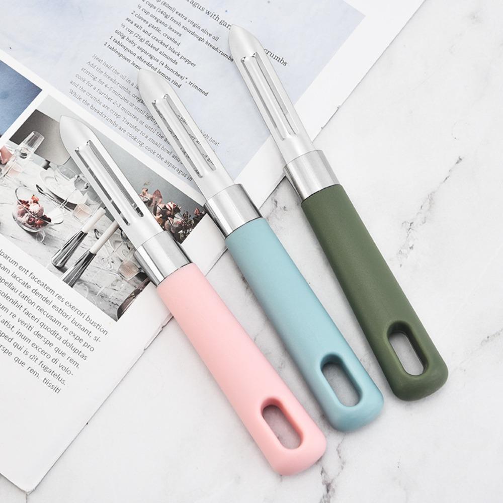 Non-slip Vegetable Fruit Peeler 2 in 1 Peeling Knife Grater Stainless Steel Melon Planer  Carrot