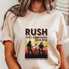 Футболка унисекс Rush Tour 2026 Fifty Something Reunion Concert