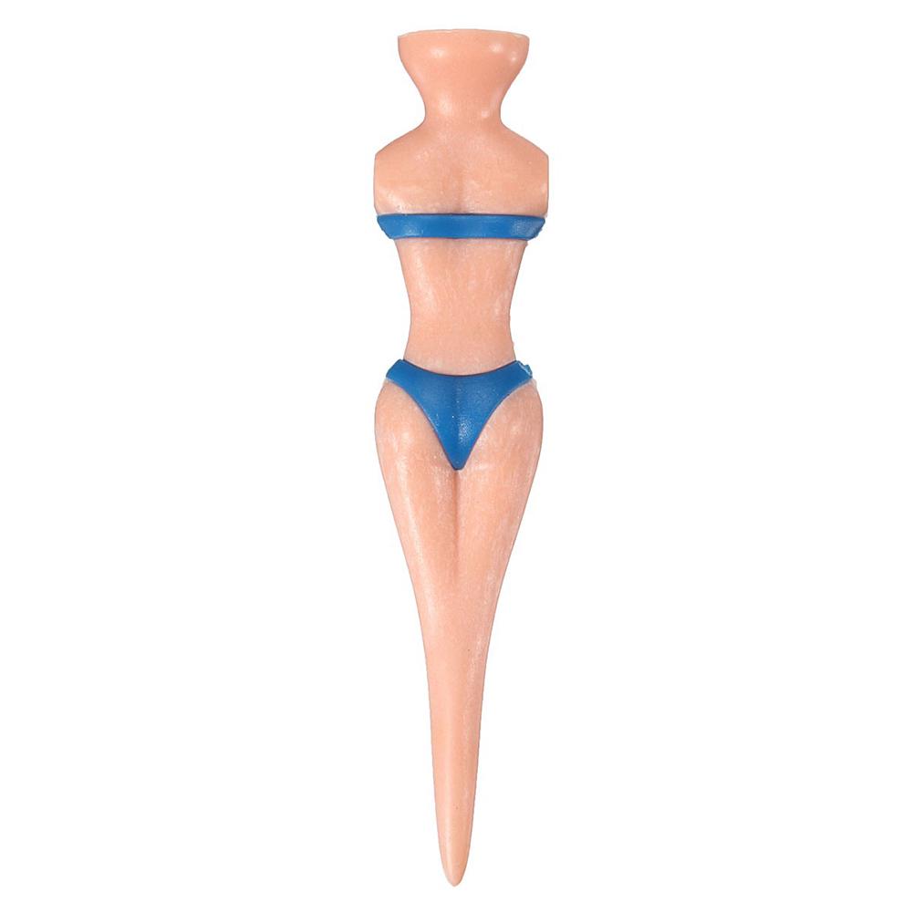 6pcs Golf Stud Plastic Ball Holder Bikini model beauty body TEE
