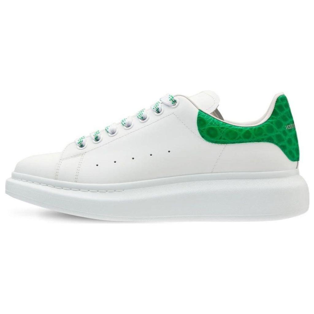 Alexander McQueen Oversized Sneaker 'White Green Crocodile' 625162WHYB89409