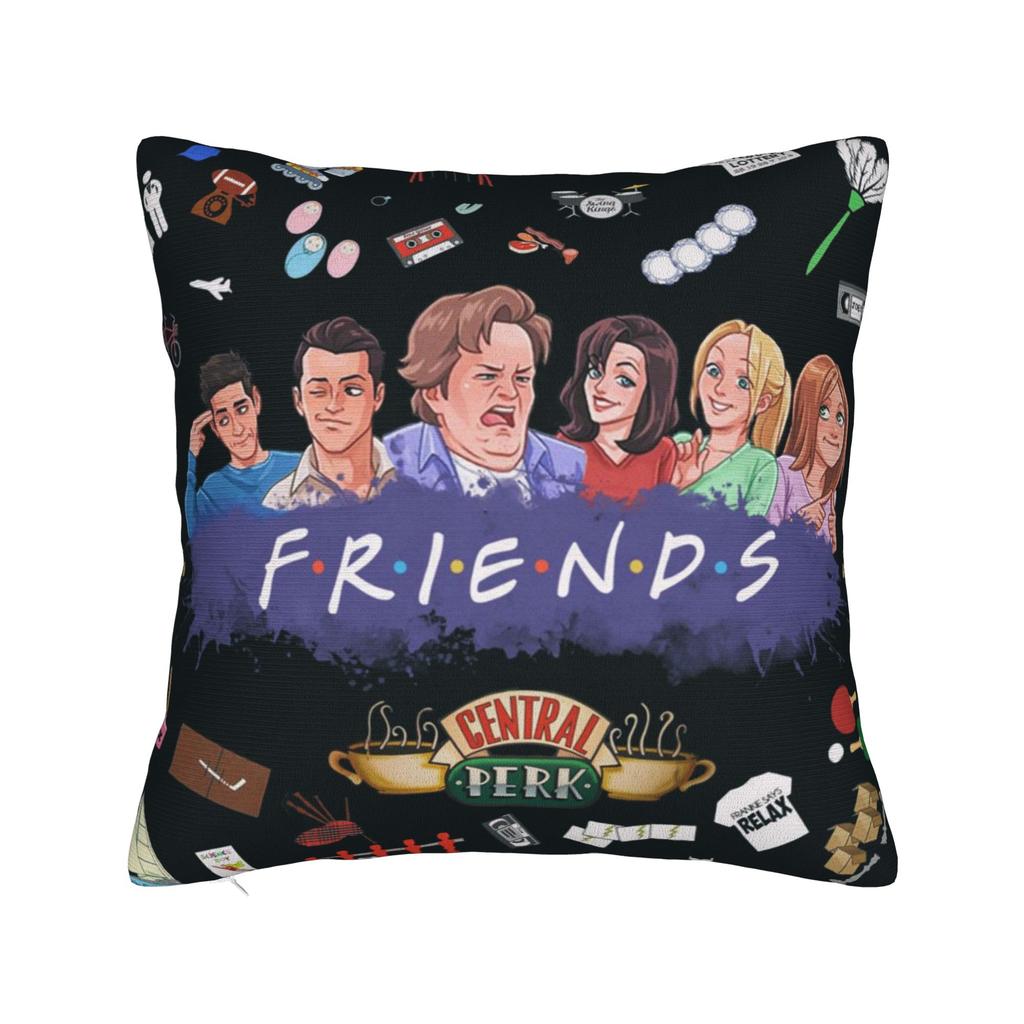 Наволочка для подушки из сериала «Друзья» Мягкая ткань Чехол для подушки Декоративный Чехол наволочки для подушки Дом Прямая поставка 40X40см