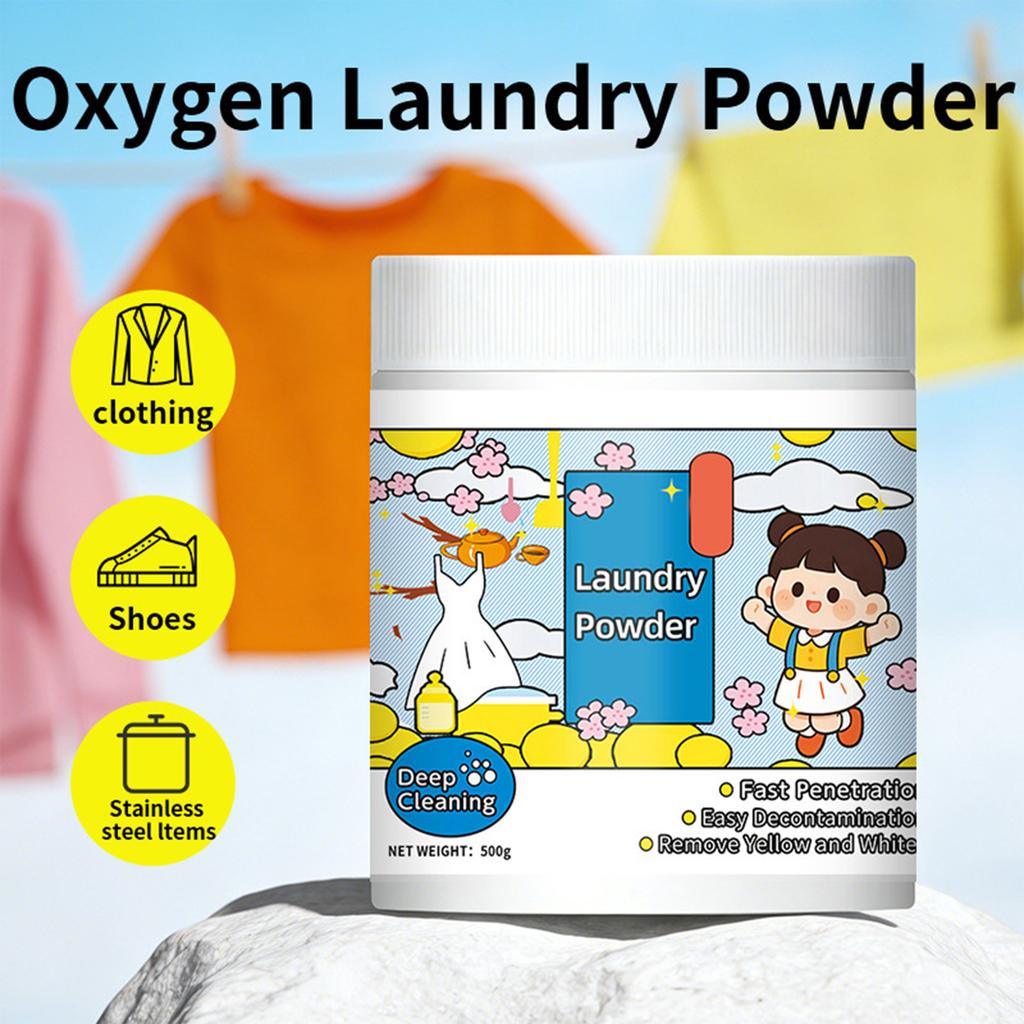 Oxy Powder Гиперконцентрированный 500 г Порошок Легко Удаляет Стойкие Пятна от Молока и Пота