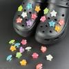 13PCS Fashion Shoe Charms Set Accessories Hole Shoe Buckle Luminous Starfish DIY 3D Shoes Decorations for Bogg Bag