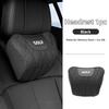 WET1 Car Headrest Lumbar Pillow Auto Neck Support Accessory For Volkswagen VW Scirocco Jetta Beetle Golf 4 5 6 Passat Polo B5