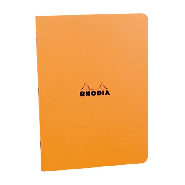 Блокнот на скрепках Rhodia Tone Blue x см Блокнот на скрепках x 21 см с оранжевой обложкой 5 мм cf119184bl Обложка/Земля 15.3 21.8 (14.6 Сетка) Водоотталкивающий
