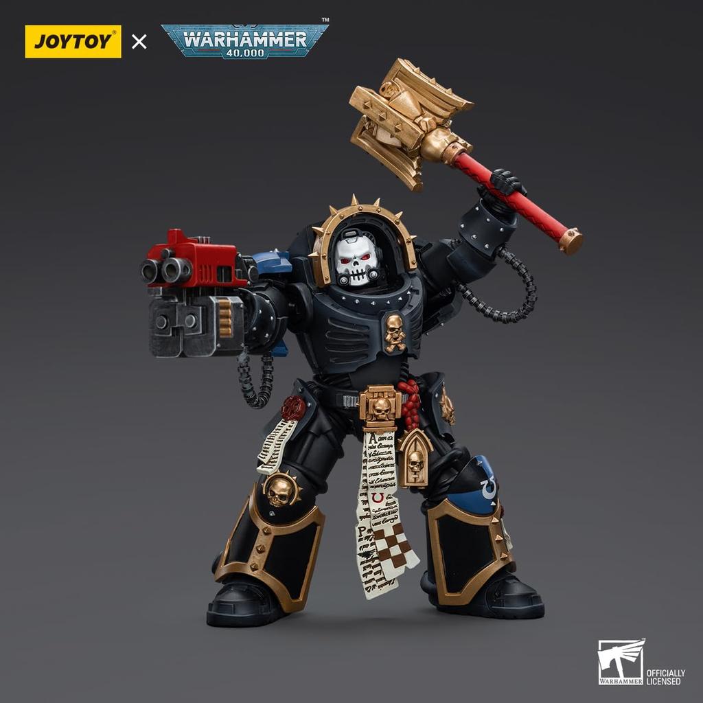 JoyToy Warhammer Ультрамарин Капеллан в Терминаторской броне масштабная фигурка 40k 118