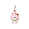 Cartoon Adorable Plush Keychain Pendant From The Original Peach You Cheer Series For Gift Giving