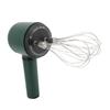 Double Whisk Head Wireless Handheld Electric Egg Beater Stand-up Design Egg Mixer  Cake